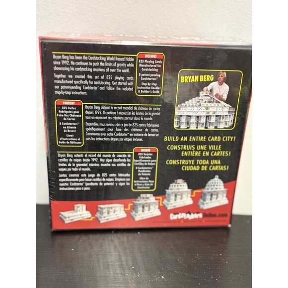 Cartamundi CARDSTACKERS *825 Card Set*   Buildings Pavilion Bryan Berg SEALED - Picture 2 of 2